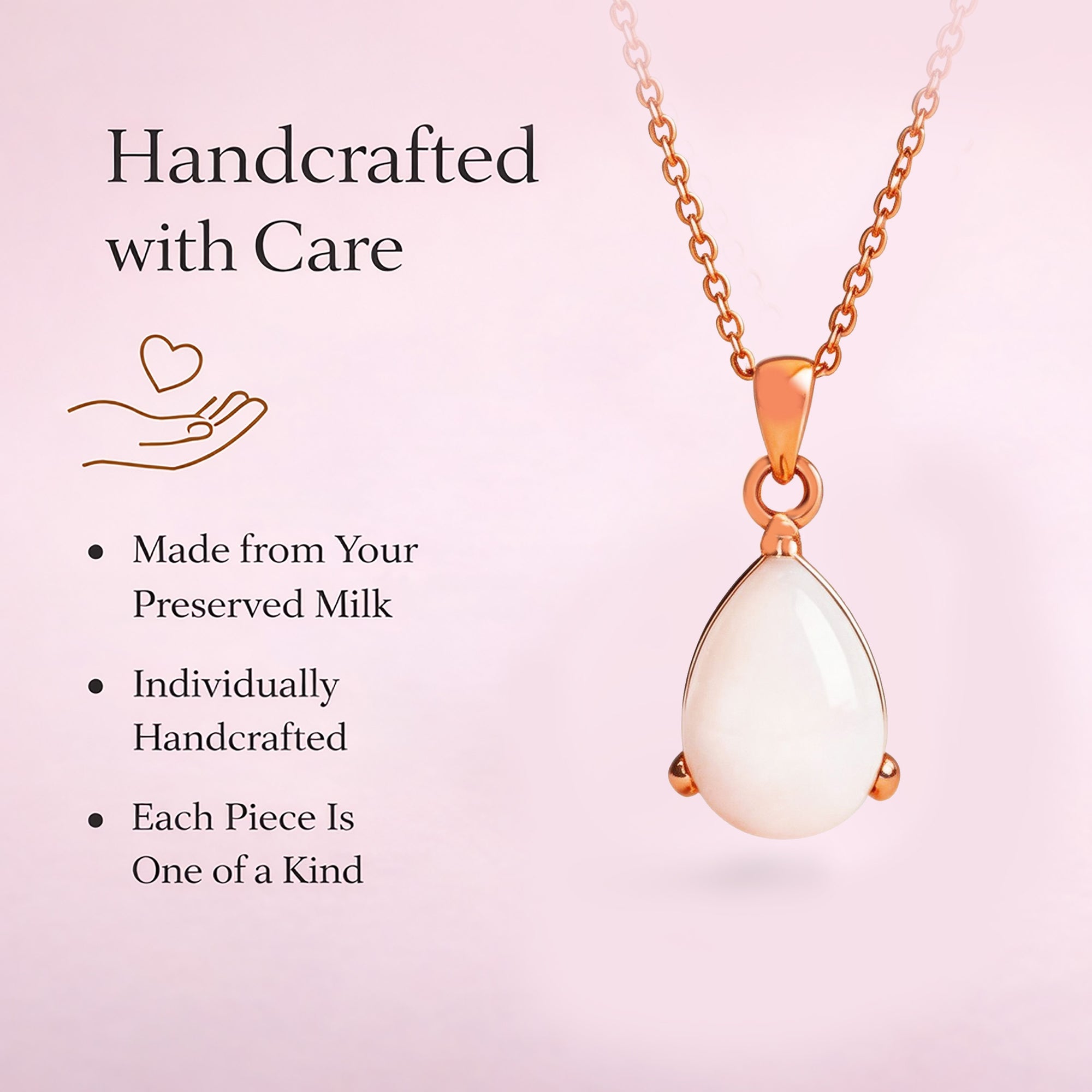 Milky Drop: Muttermilch-Halskette