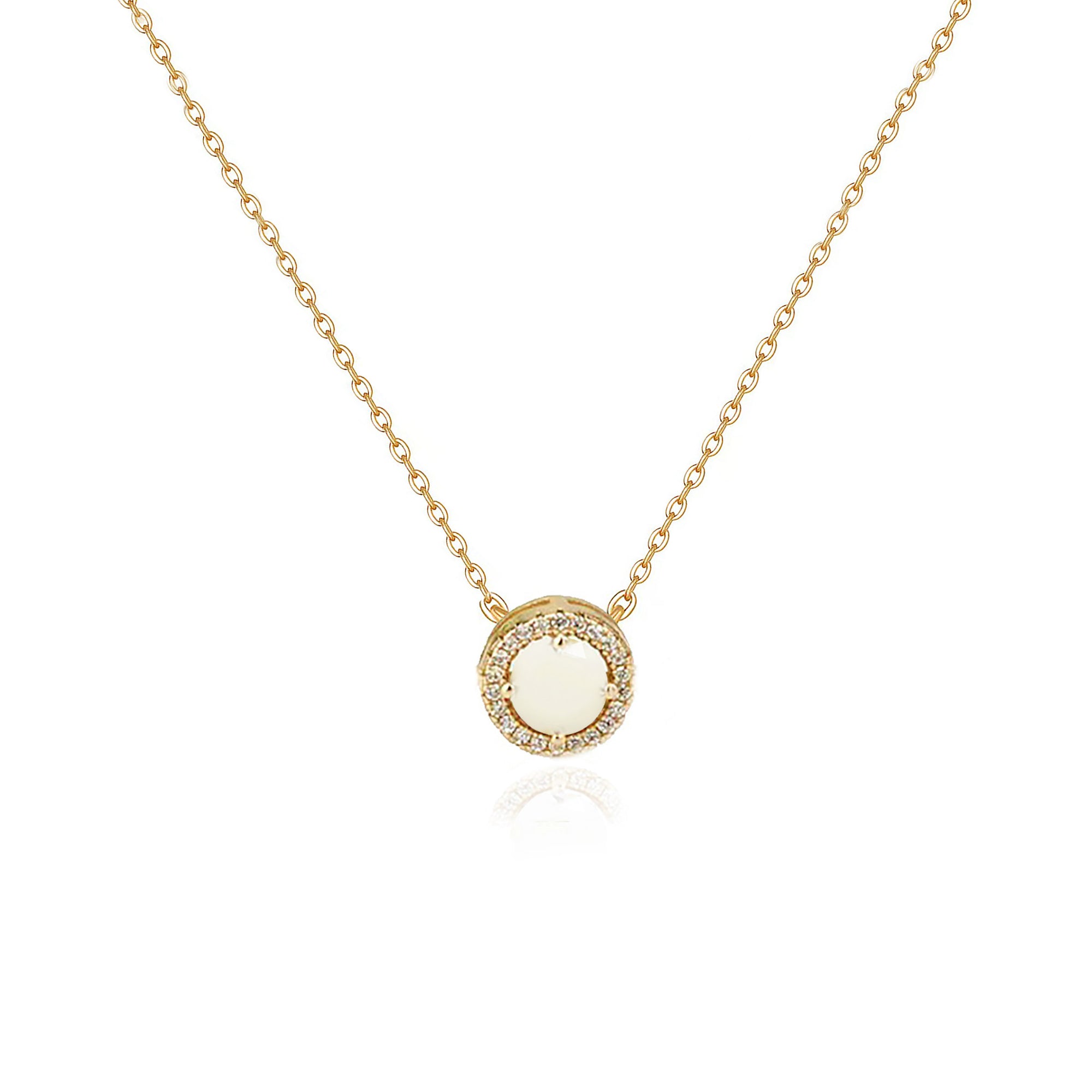 Collar de plata de ley con forma de lágrima y leche materna (kit DIY)