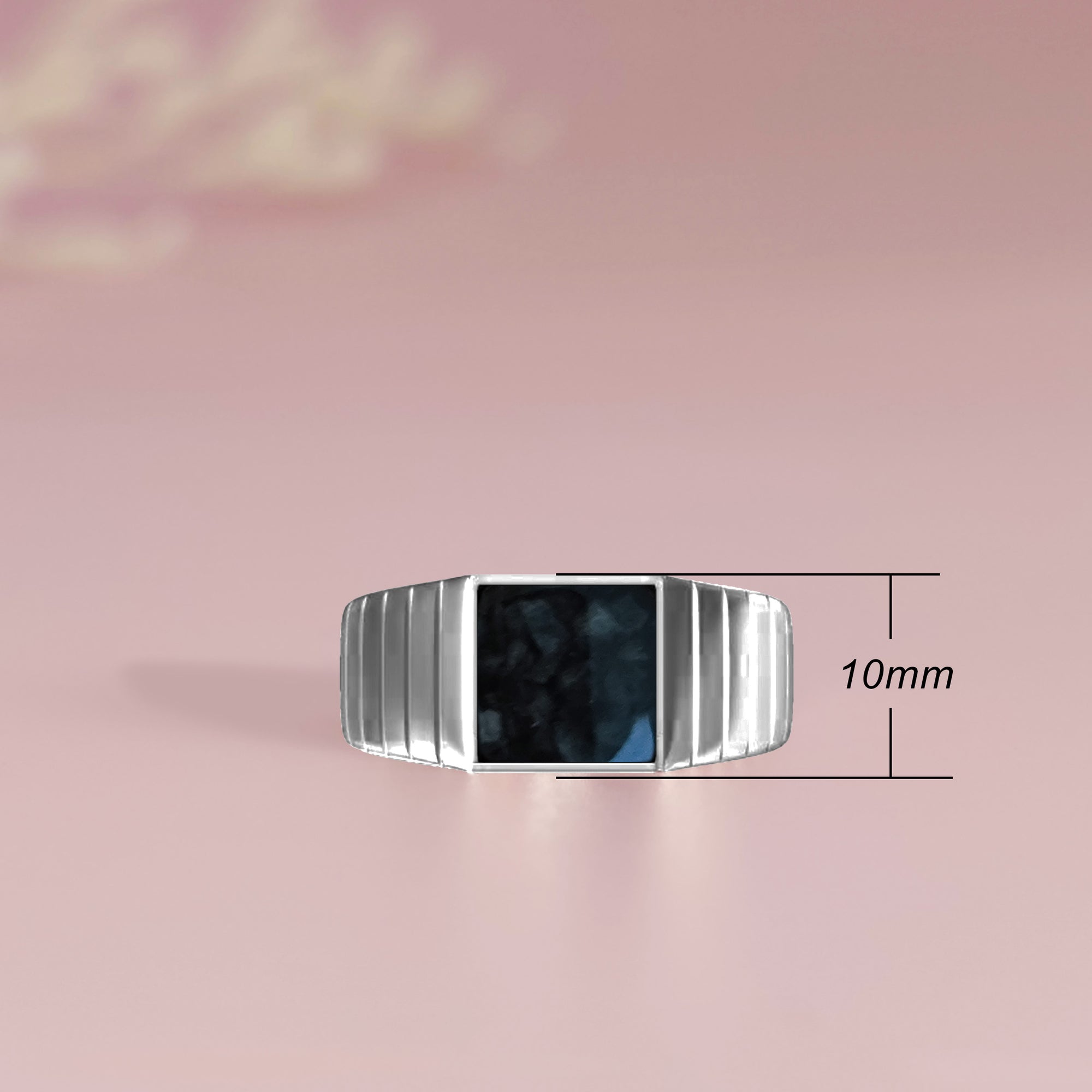 Eternal Ember: Anillo de cenizas para hombre