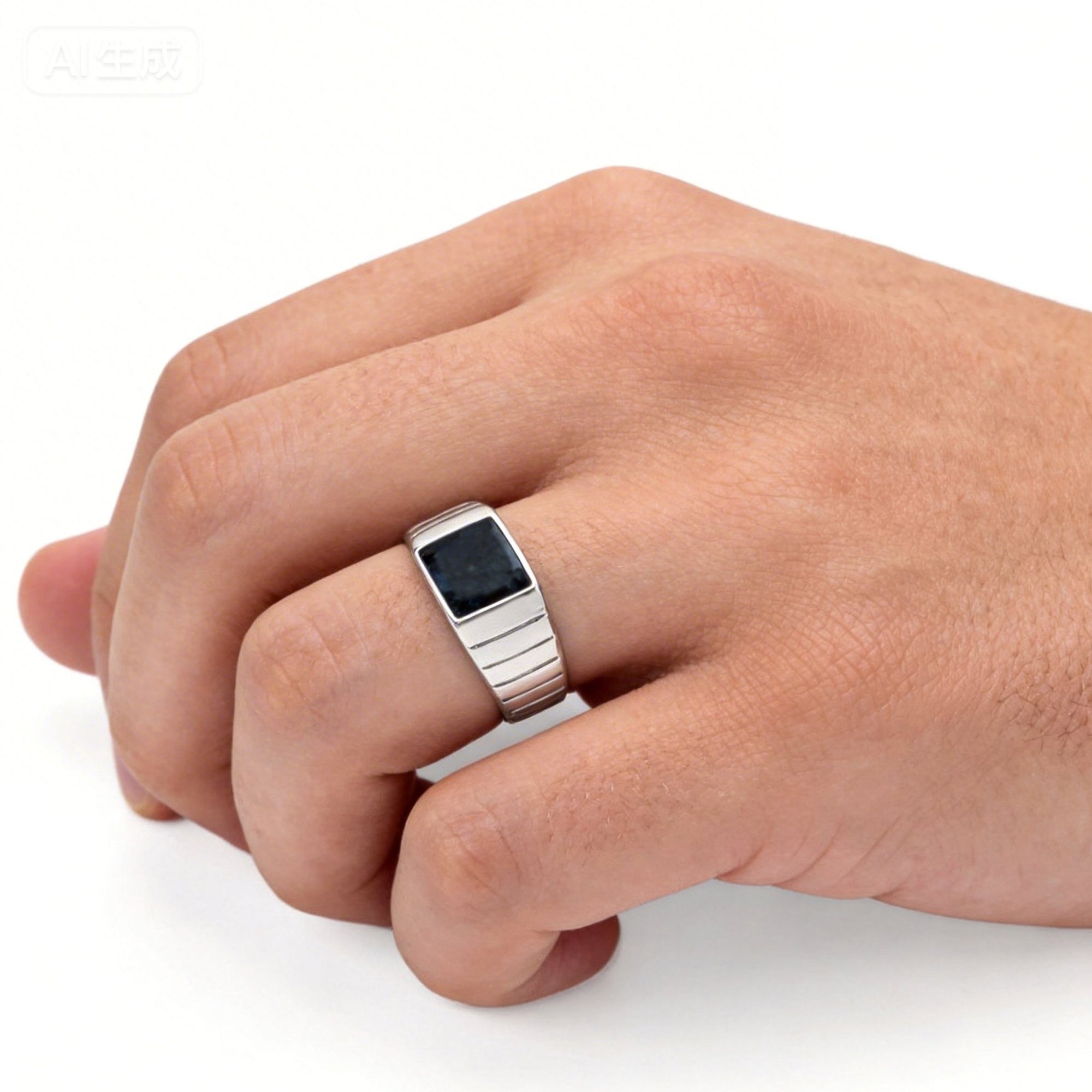 Eternal Ember: Anillo de cenizas para hombre
