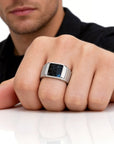 Eternal Ember: Anillo de cenizas para hombre