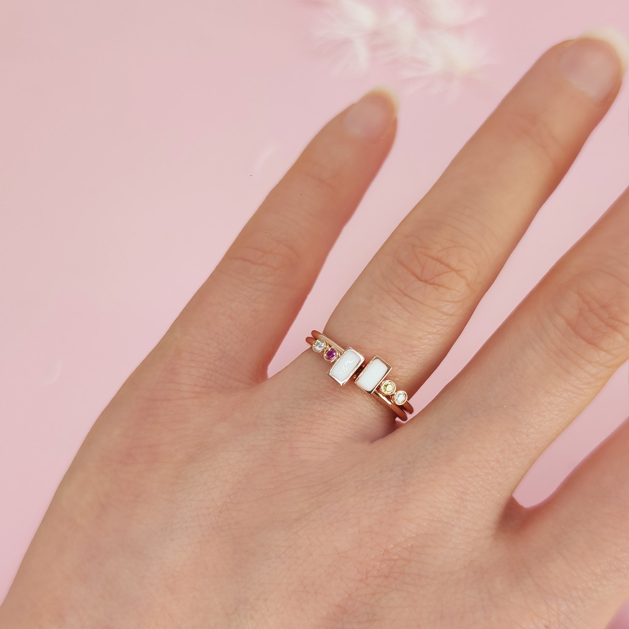 El tesoro del alma gemela: Anillo de leche materna