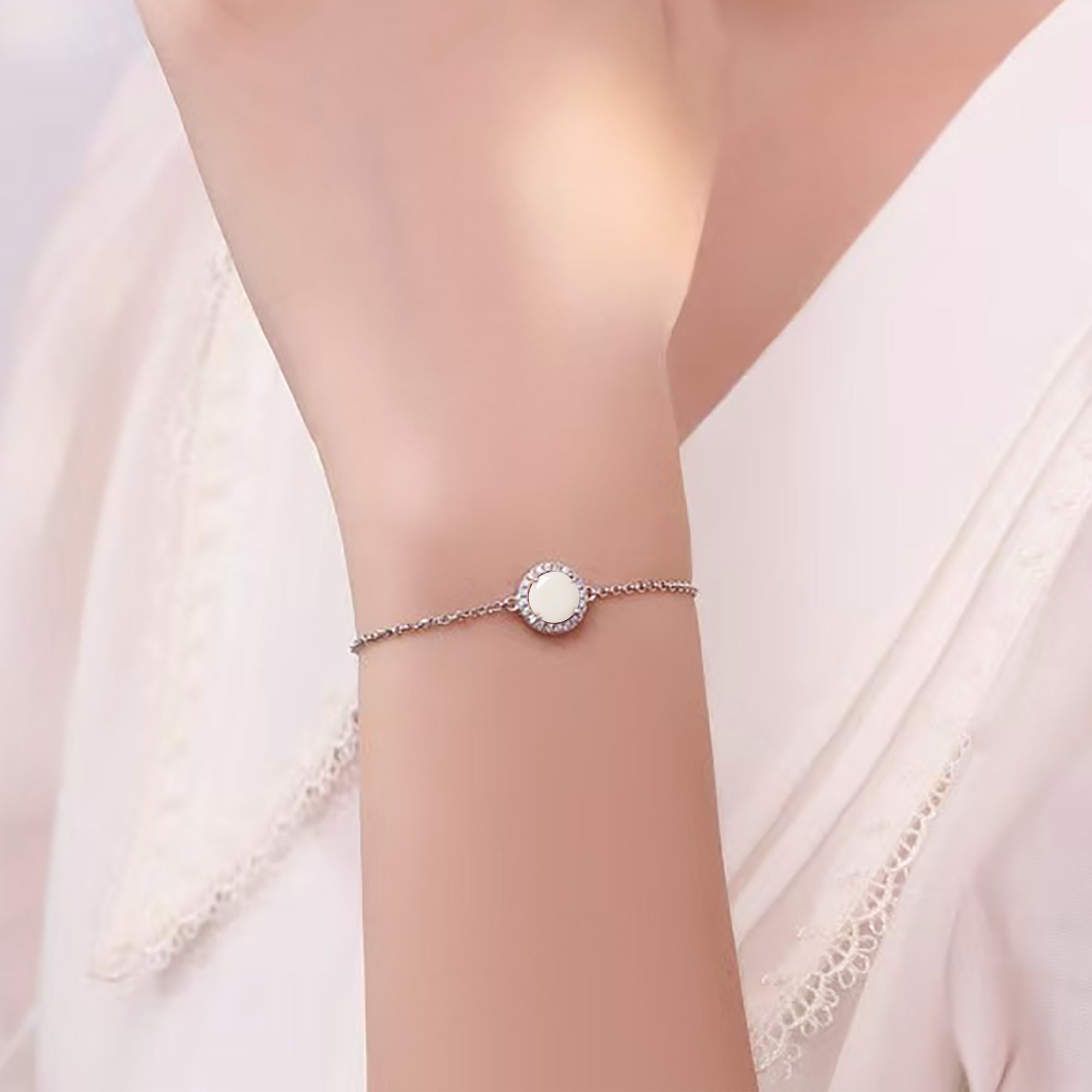 Tri-Círculo dichoso: Pulsera de leche materna