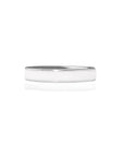 EternalBond: Men's Channel Breastmilk Solid Gold Ring-4mm in width