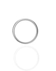 Bond Forever: Solid Gold Band Birthstone Breastmilk Stackable Ring-3mm in width