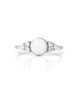 Anillo de plata de ley con forma de X para la lactancia materna (kit DIY)