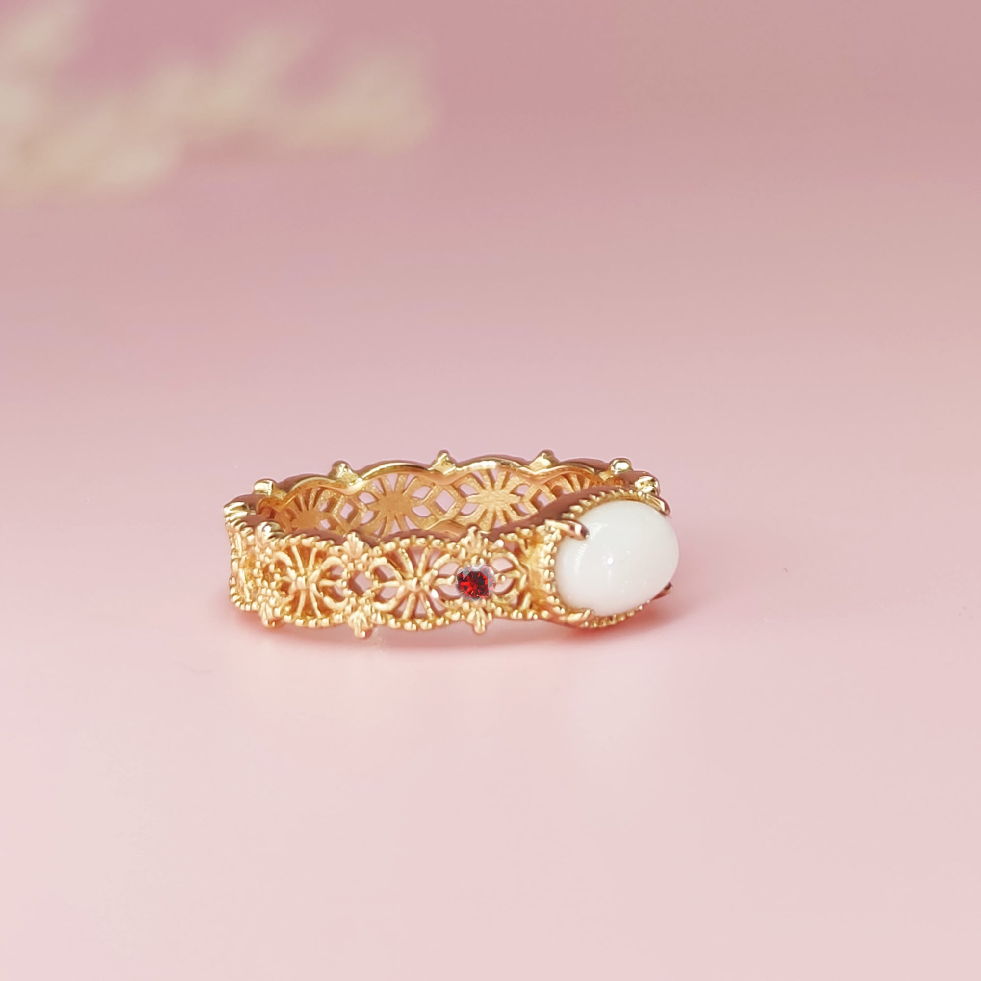 Lace Reverie: Breastmilk Ring