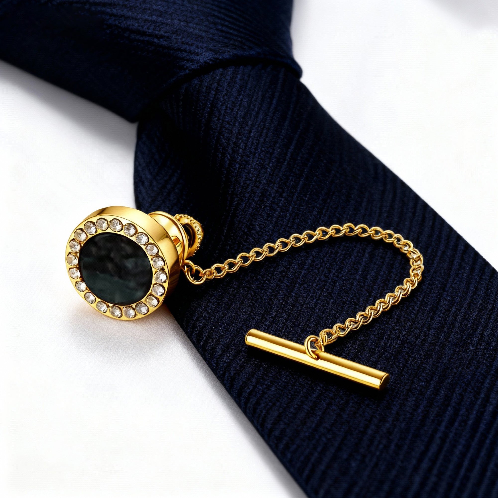 Sparkling Halo: Ashes Tie Tack