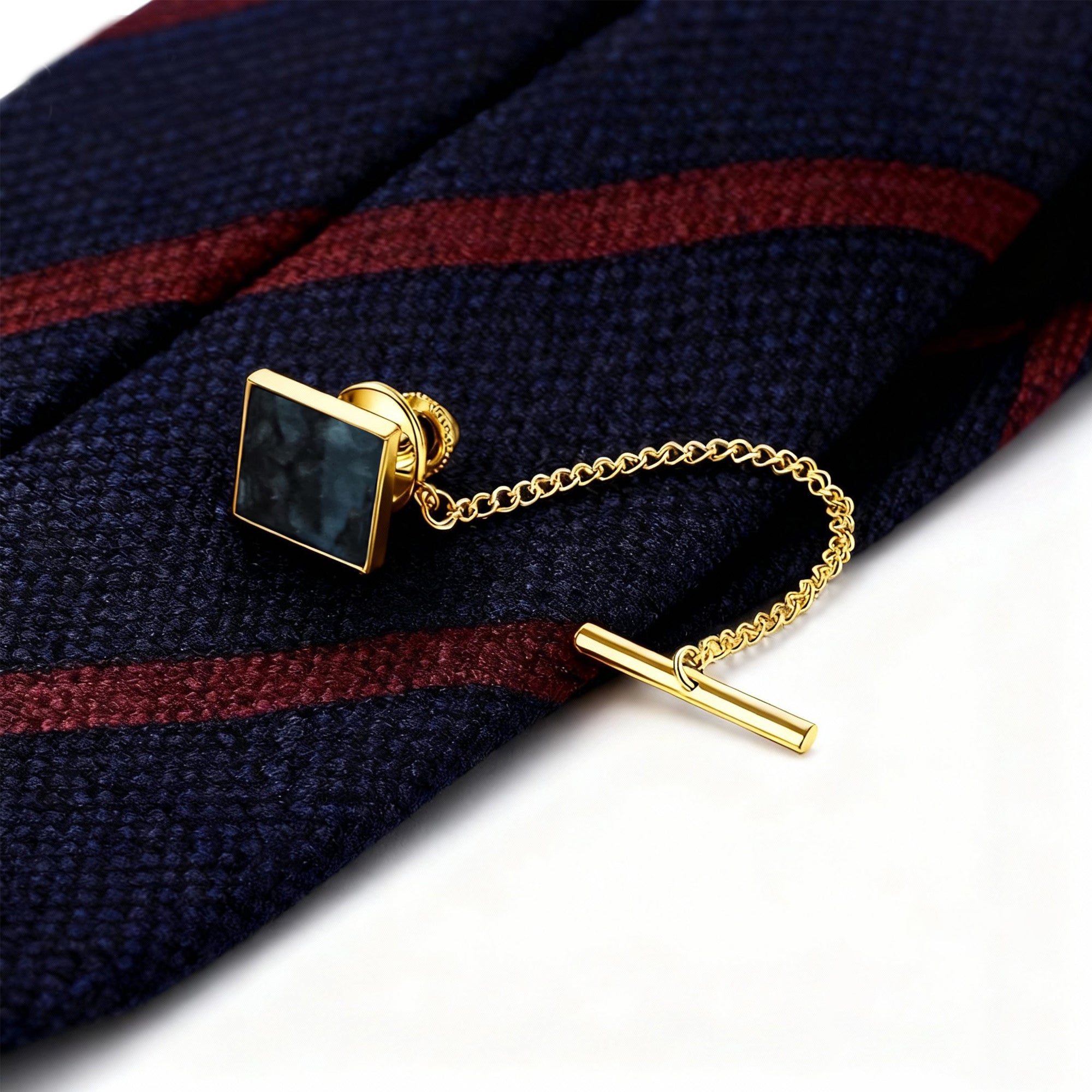 Sleek Rectangle: Ashes Tie Tack