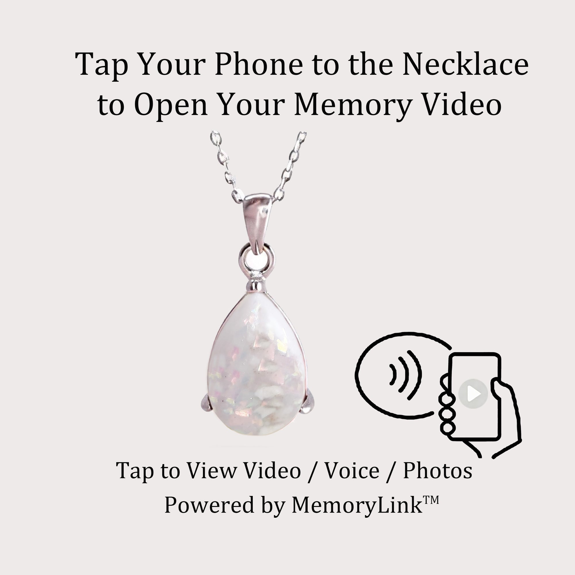 Quiet Echo: Ashes Necklace (Touch of Memory)