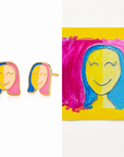 Little Doodle: Custom Kids’ Drawing Stud Earrings