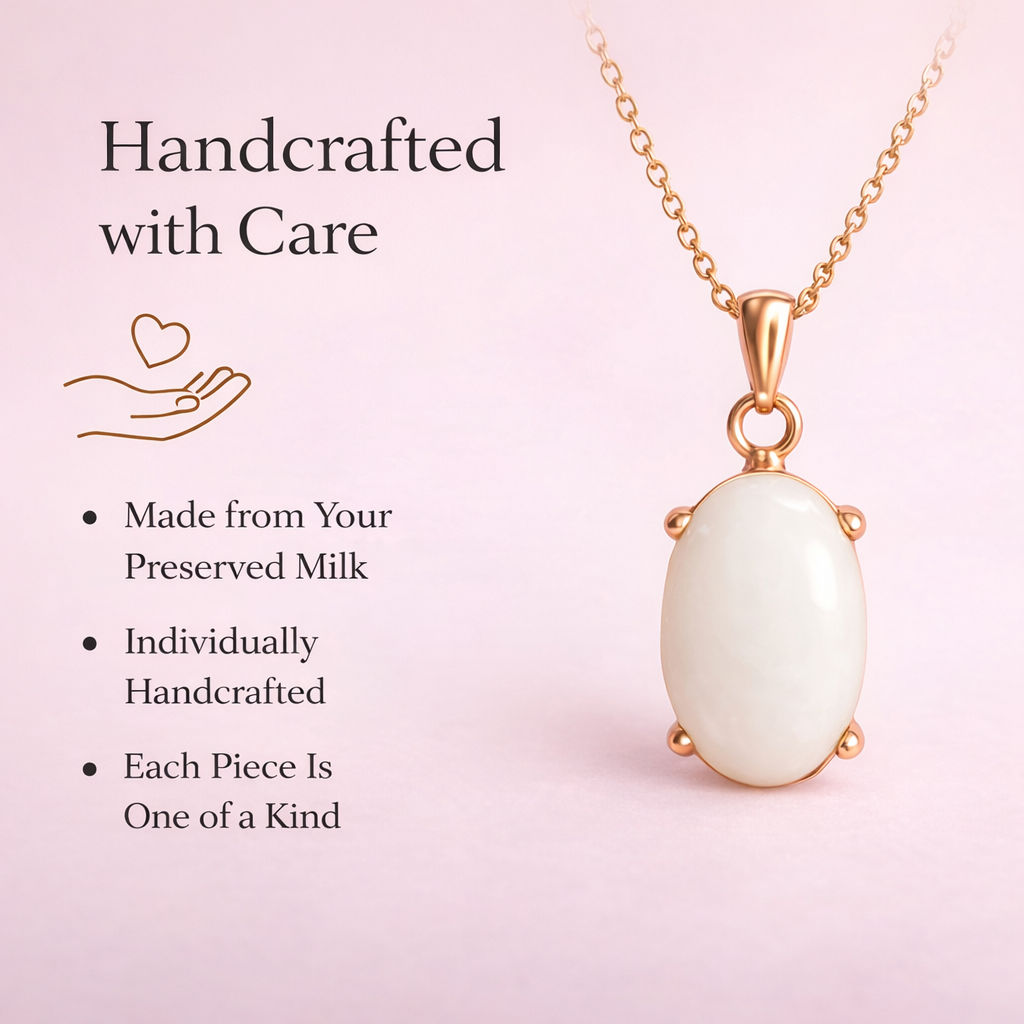 Milky Drop: Muttermilch-Halskette