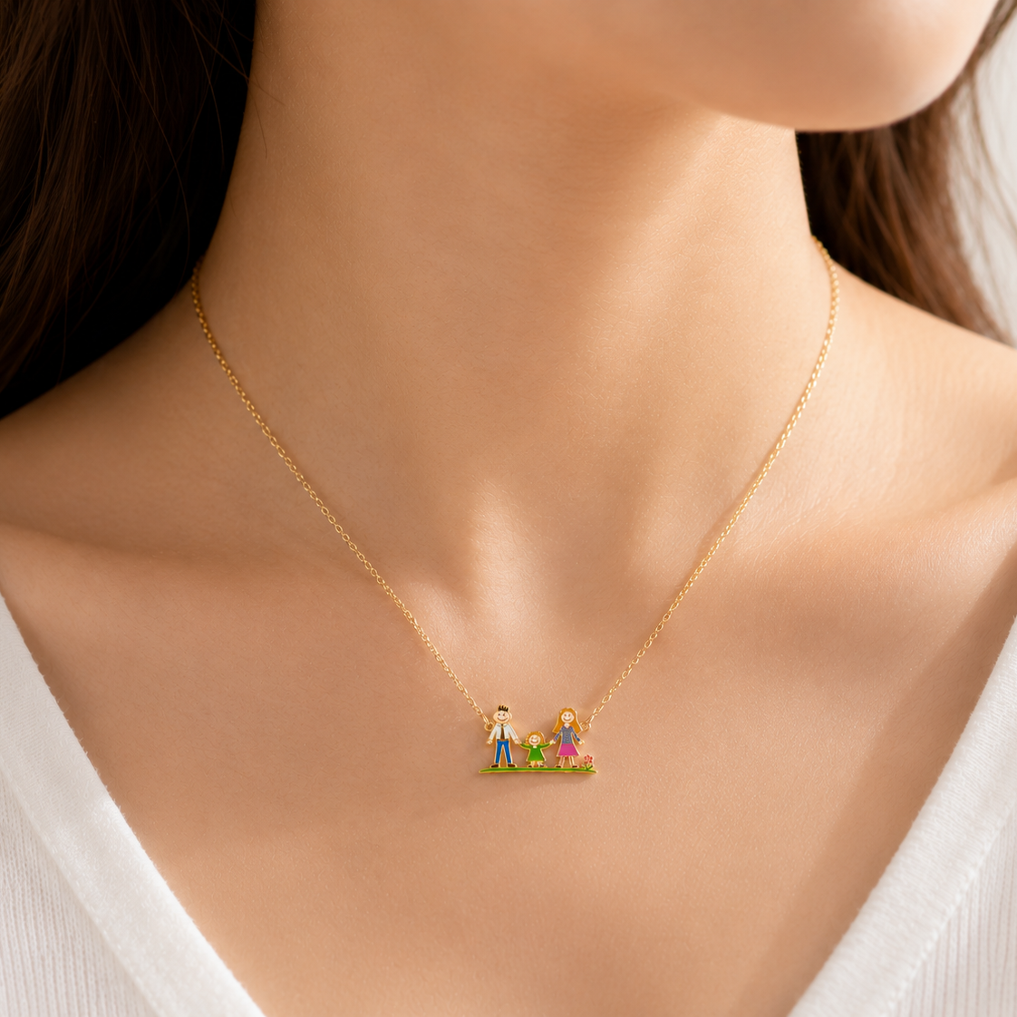 My Little Artist: Custom Kids’ Drawing Necklace