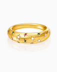 Stellar Bliss: Anillo de piedra natal para la lactancia materna