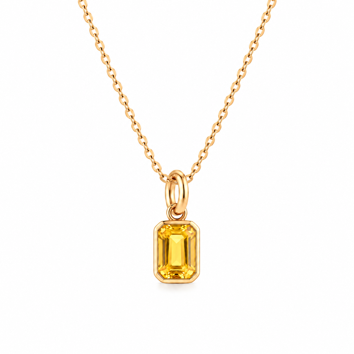 Evermore: Collana con ceneri di moissanite a taglio a pera