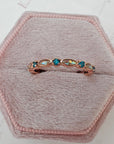 Endless Love: Full Band Birthstone Ashes Ring