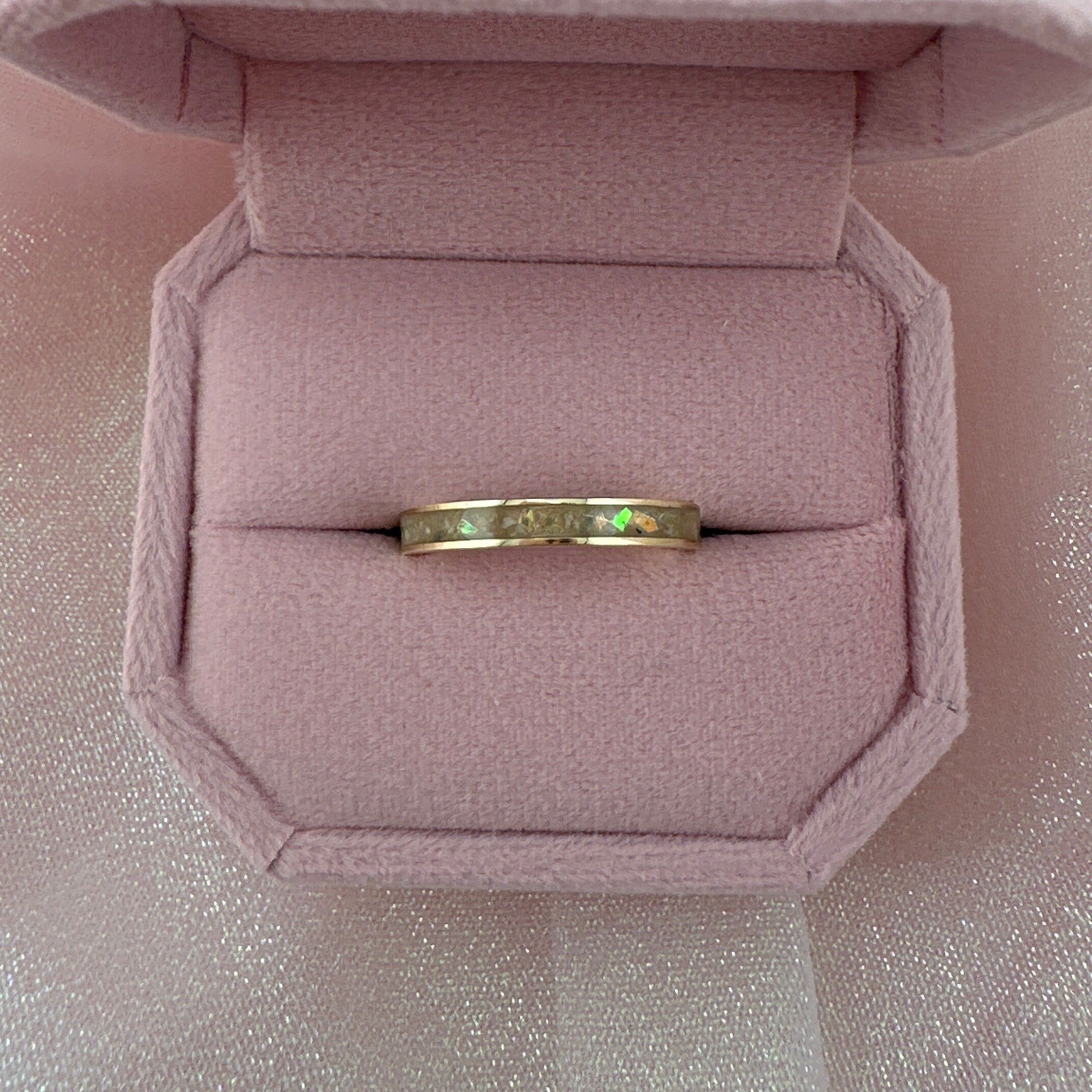 Eternal Bond: Ashes Ring-3mm in width