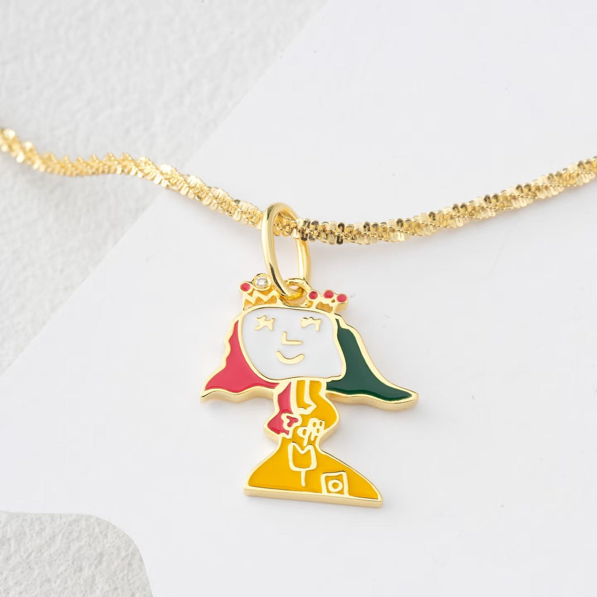 My Little Artist: Custom Kids’ Drawing Necklace
