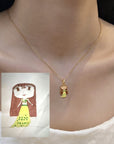 My Little Artist: Custom Kids’ Drawing Necklace