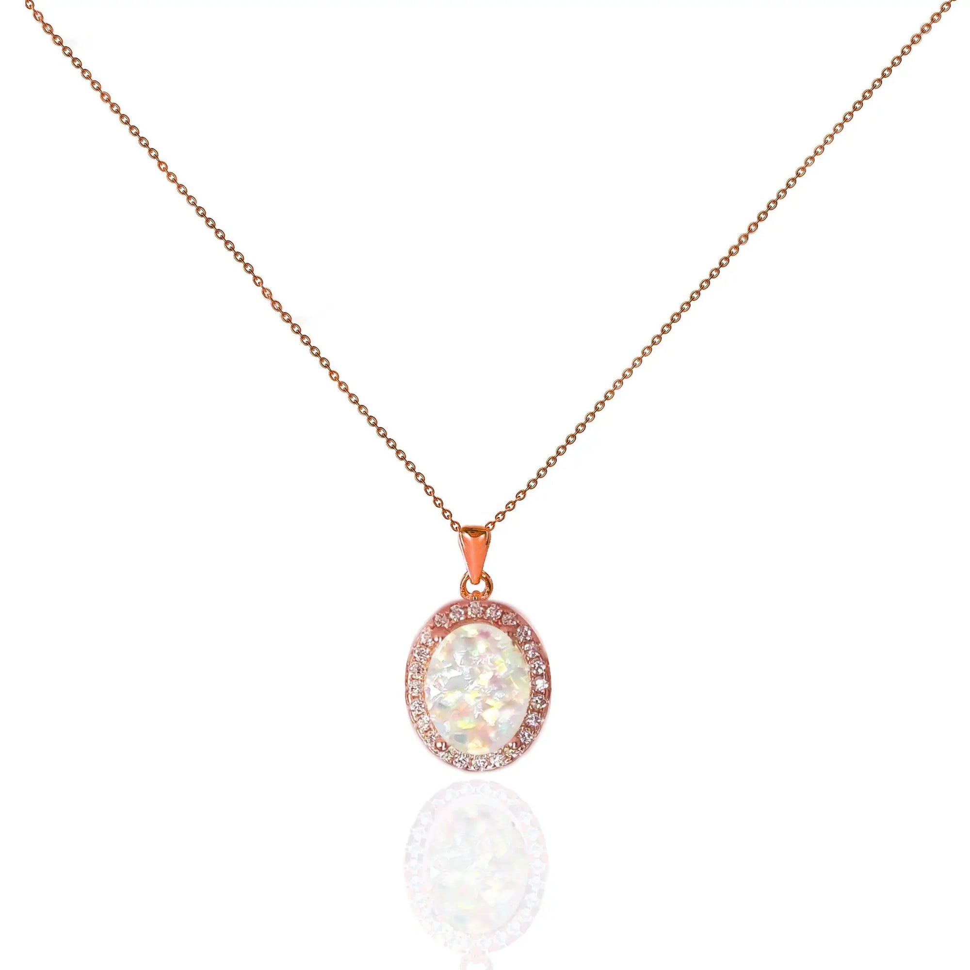 Handcrafted Oval Ashes Necklace for Lasting Memories