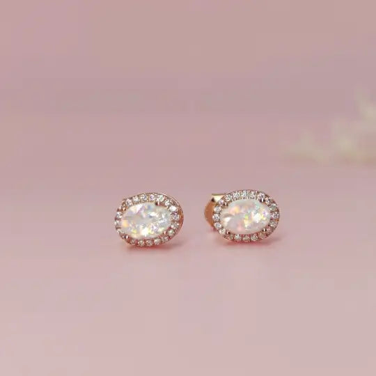 Personalized Ashes Stud Earrings for Lasting Remembrance
