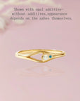 Unique Birthstone Ashes Ring - Ideal Gift for Remembrance