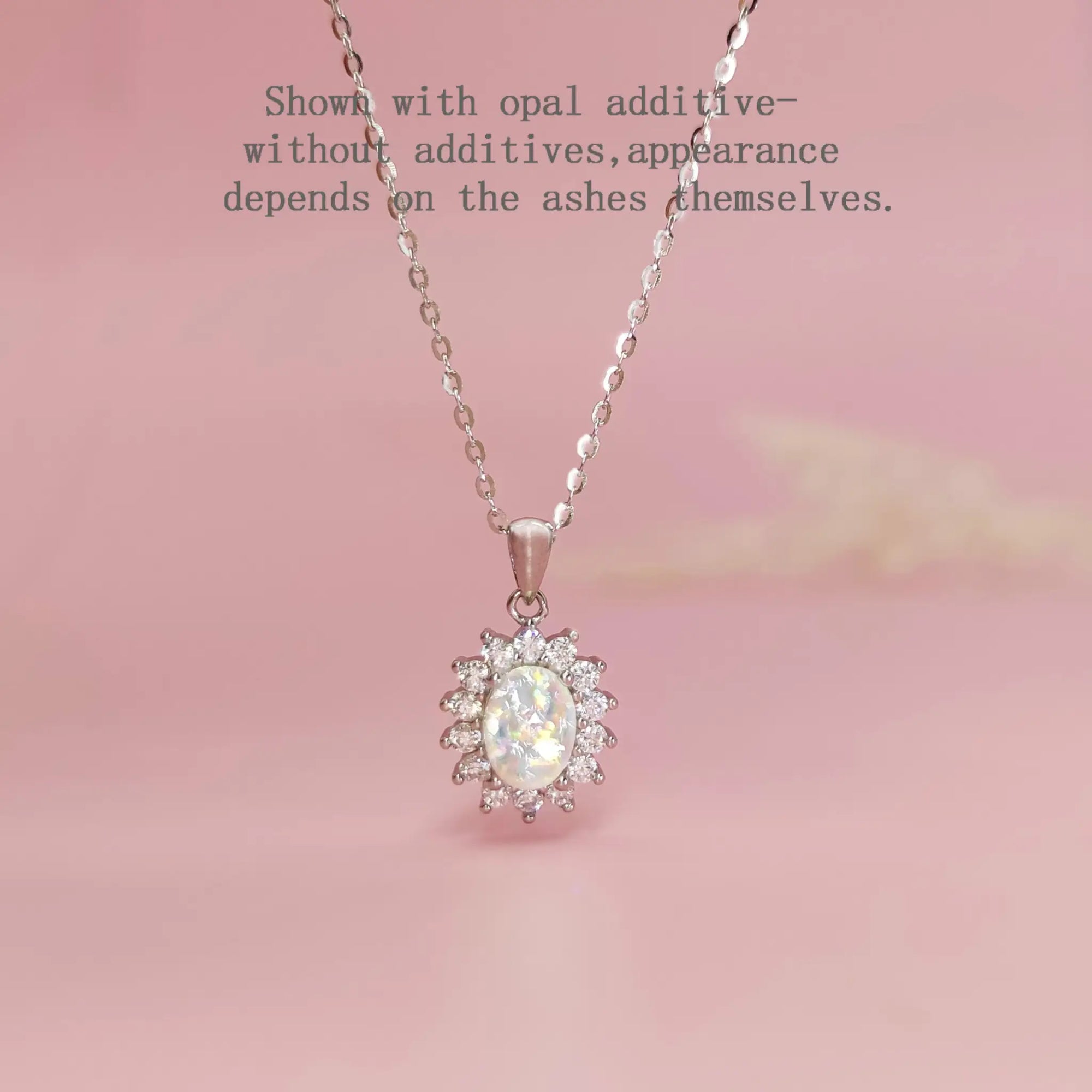 Personalized Ashes Necklace: Radiant Memorial Jewelry