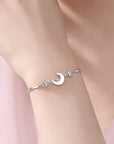 Lunar Nurture: Moon&Star Breast Milk Bracelet