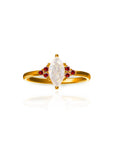 Eternal Love: Marquise Ashes Memorial Ring