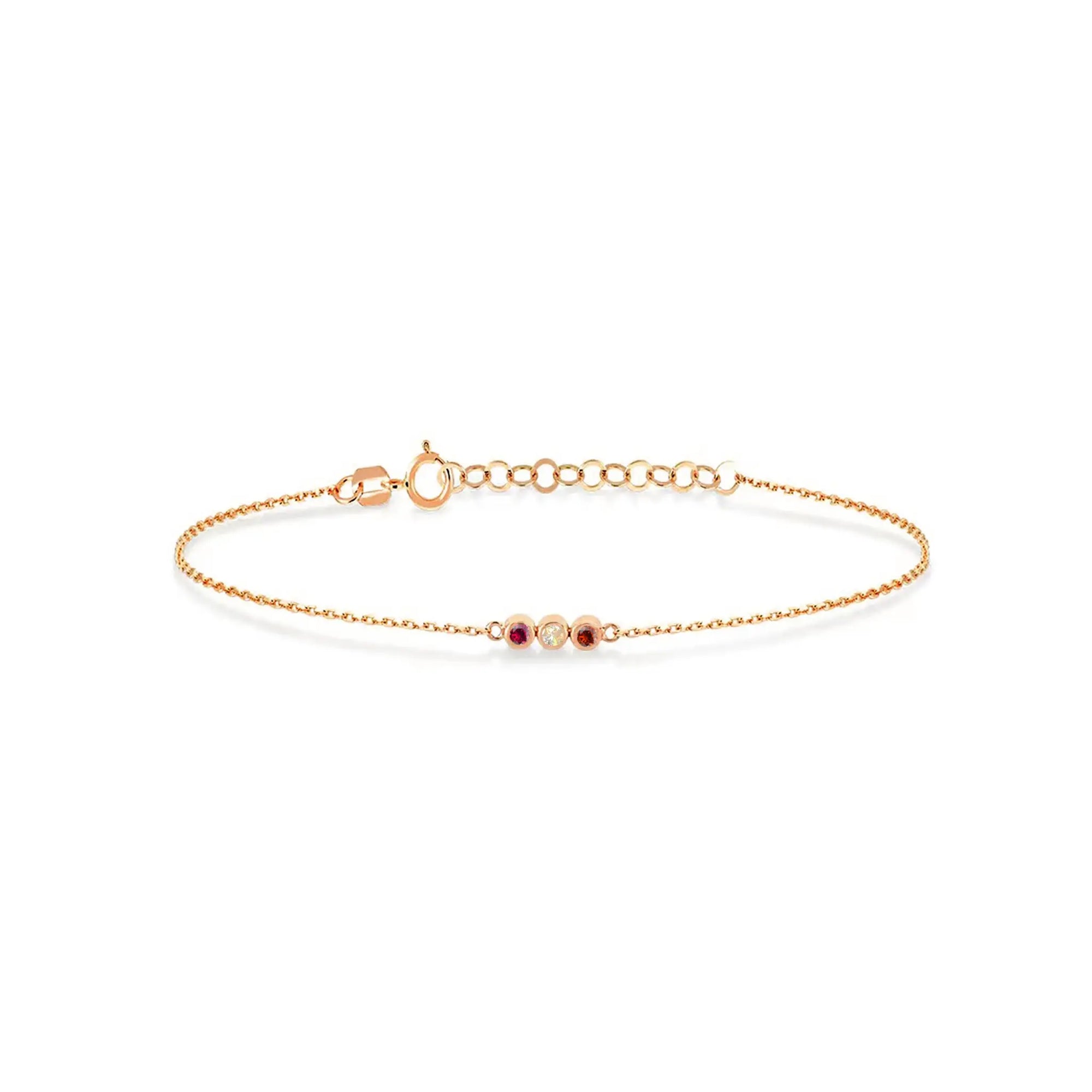 Personalized Ashes Bracelet: Blissful Tri-Circle Design
