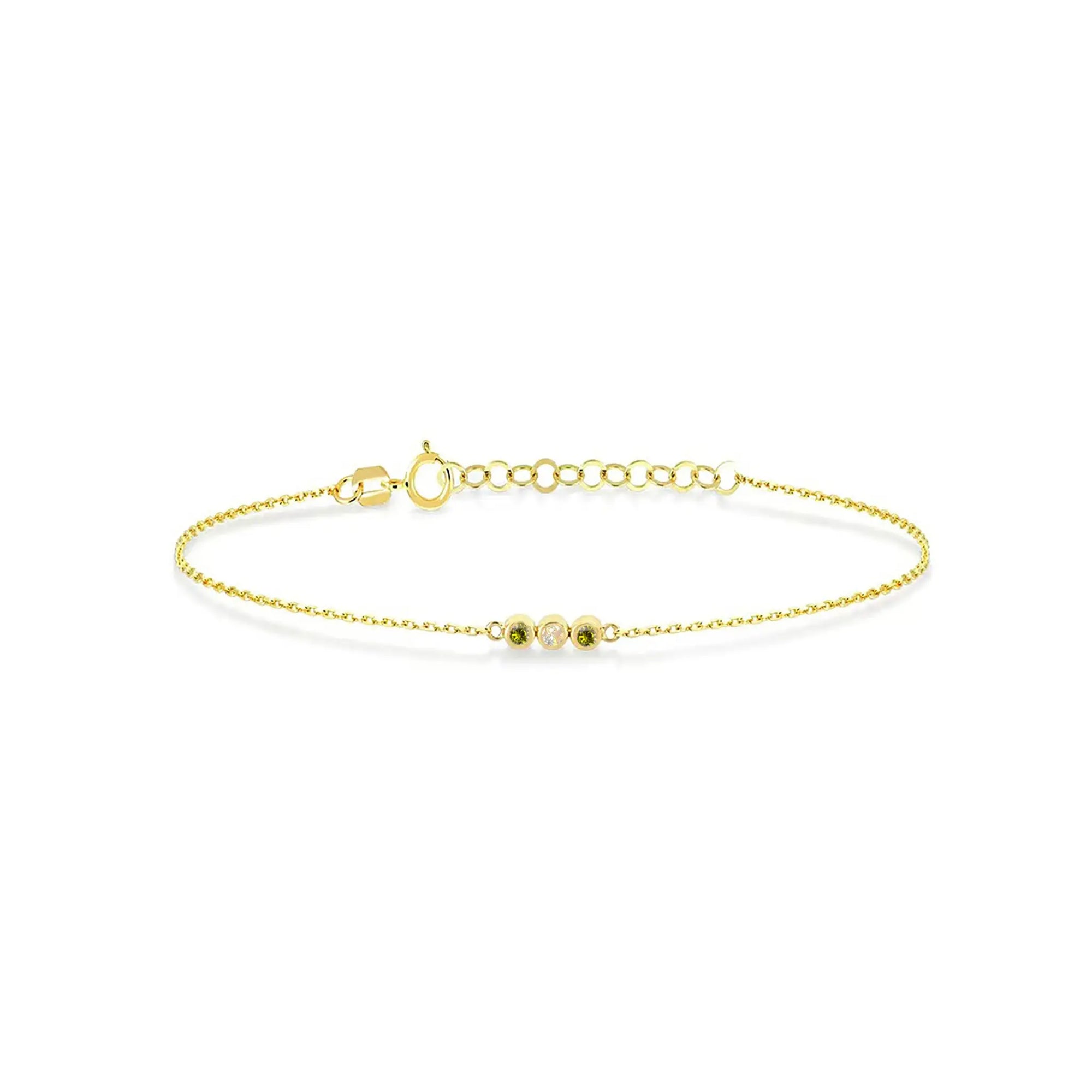 Personalized Ashes Bracelet: Blissful Tri-Circle Design