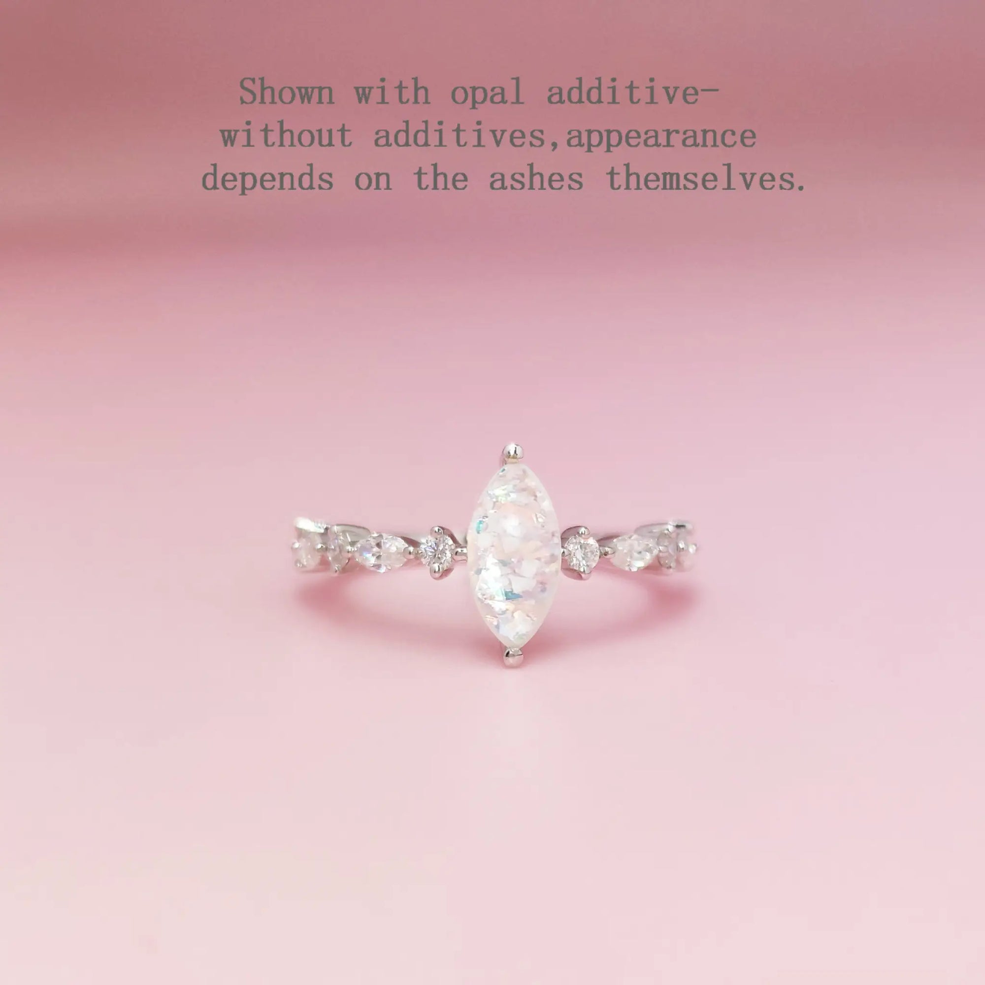 Love&#39;s Embrace: Custom Ashes Ring for Lasting Memories