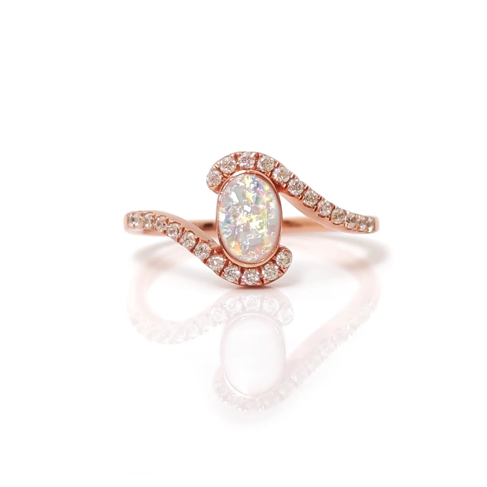 Boundless Love Ashes Ring - Elegance in Remembrance