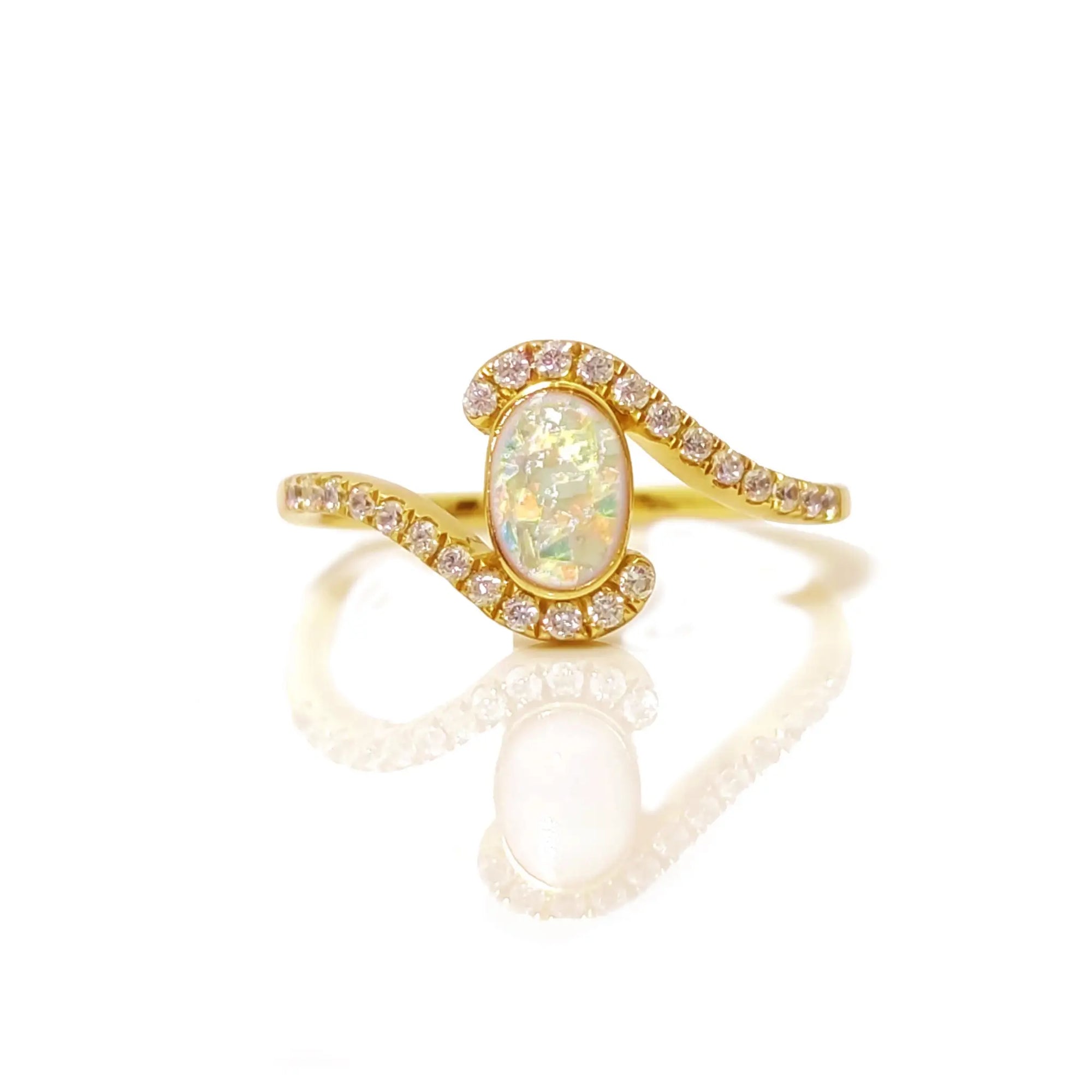 Boundless Love Ashes Ring - Elegance in Remembrance