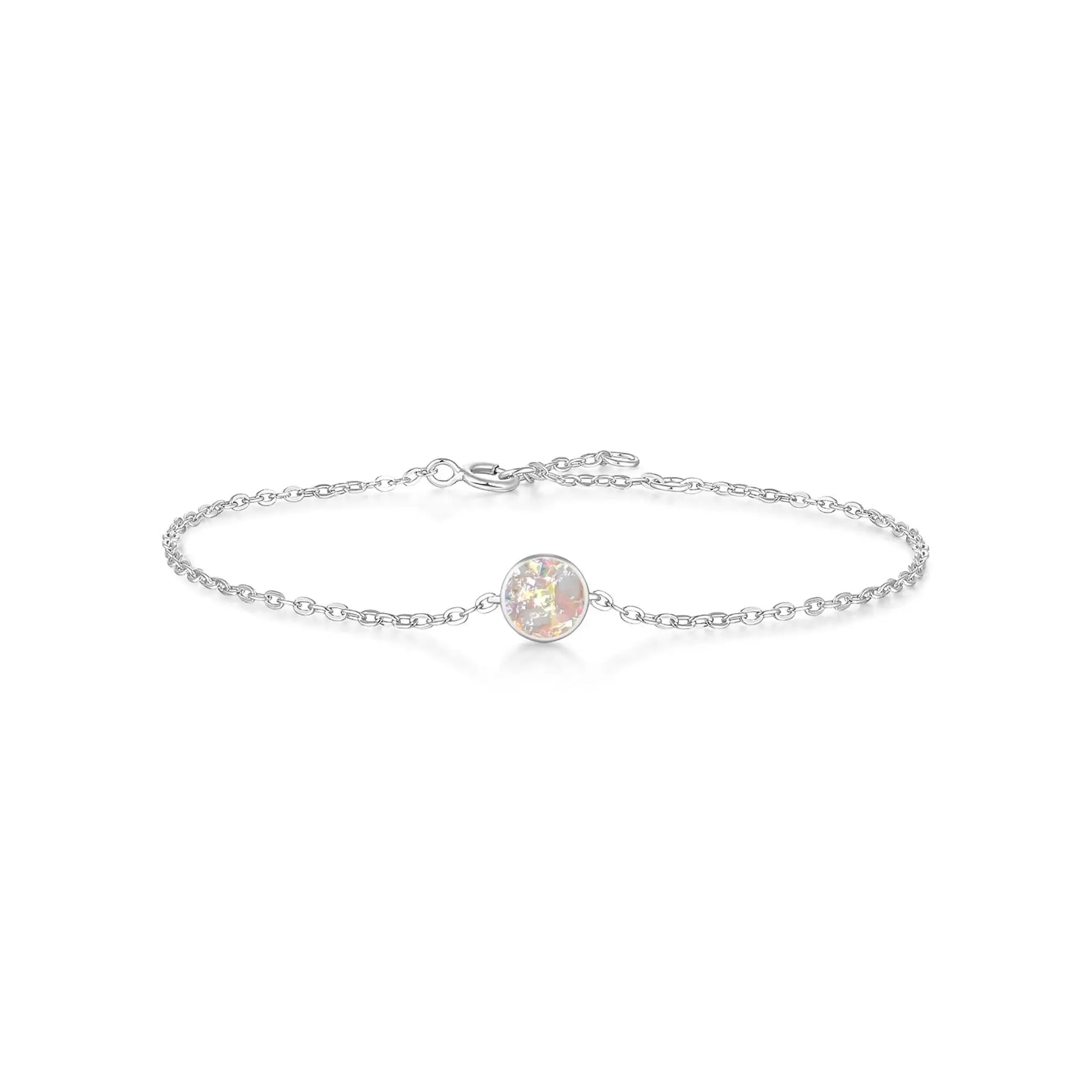 Circle Grace: Gold Ashes Bracelet for Eternal Love