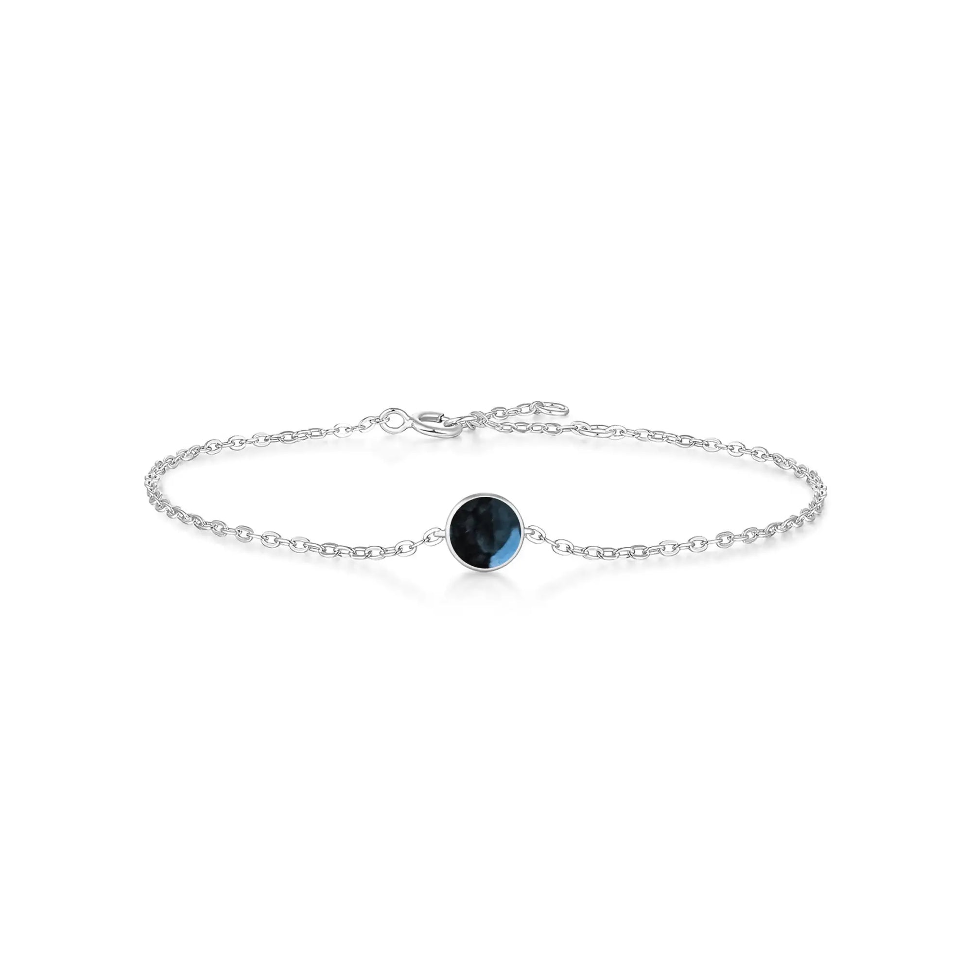 Circle Grace: Gold Ashes Bracelet for Eternal Love
