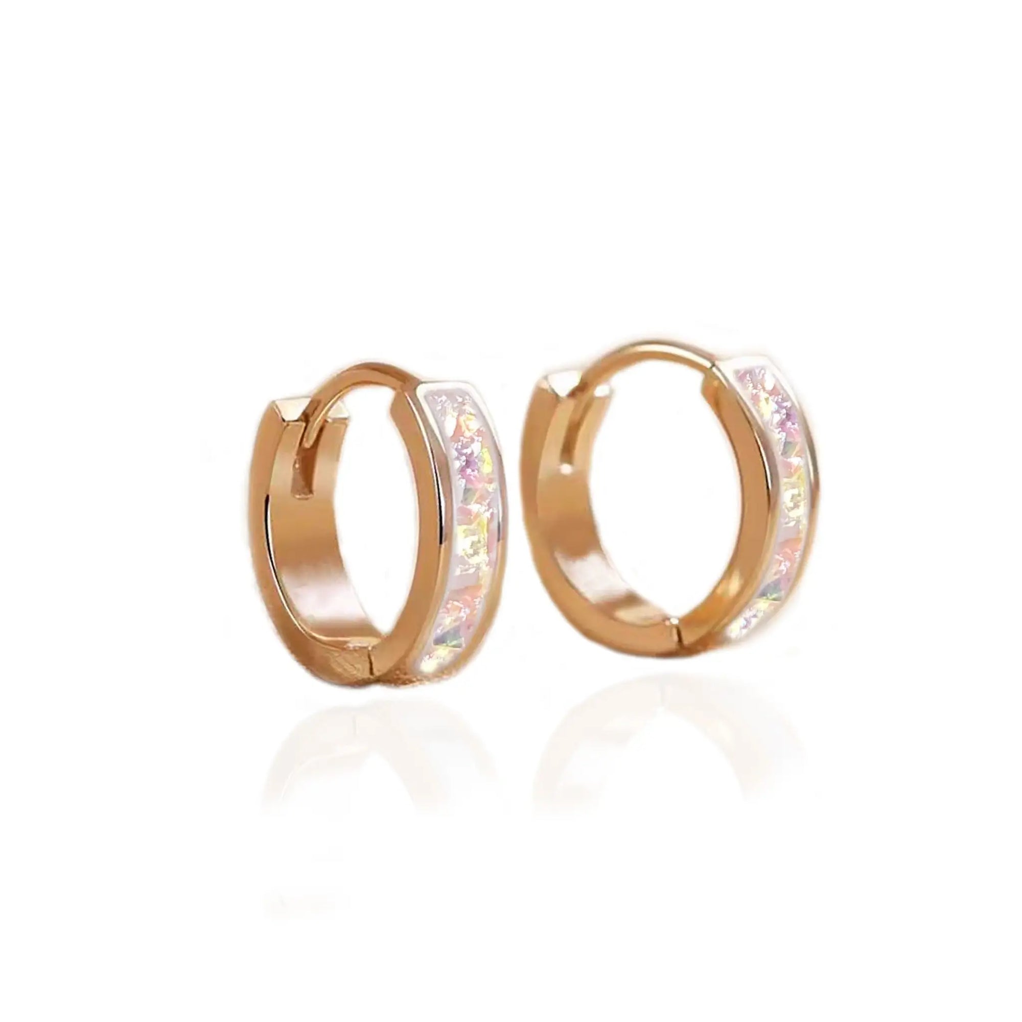 Personalized Ashes Memory Earrings - Timeless Tribute