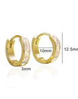 Personalized Ashes Memory Earrings - Timeless Tribute