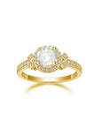 Timeless Love: Classic Solitaire Ashes Ring