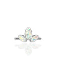 Cloverleaf Ashes Ring - Memorial Jewelry for Loved Ones