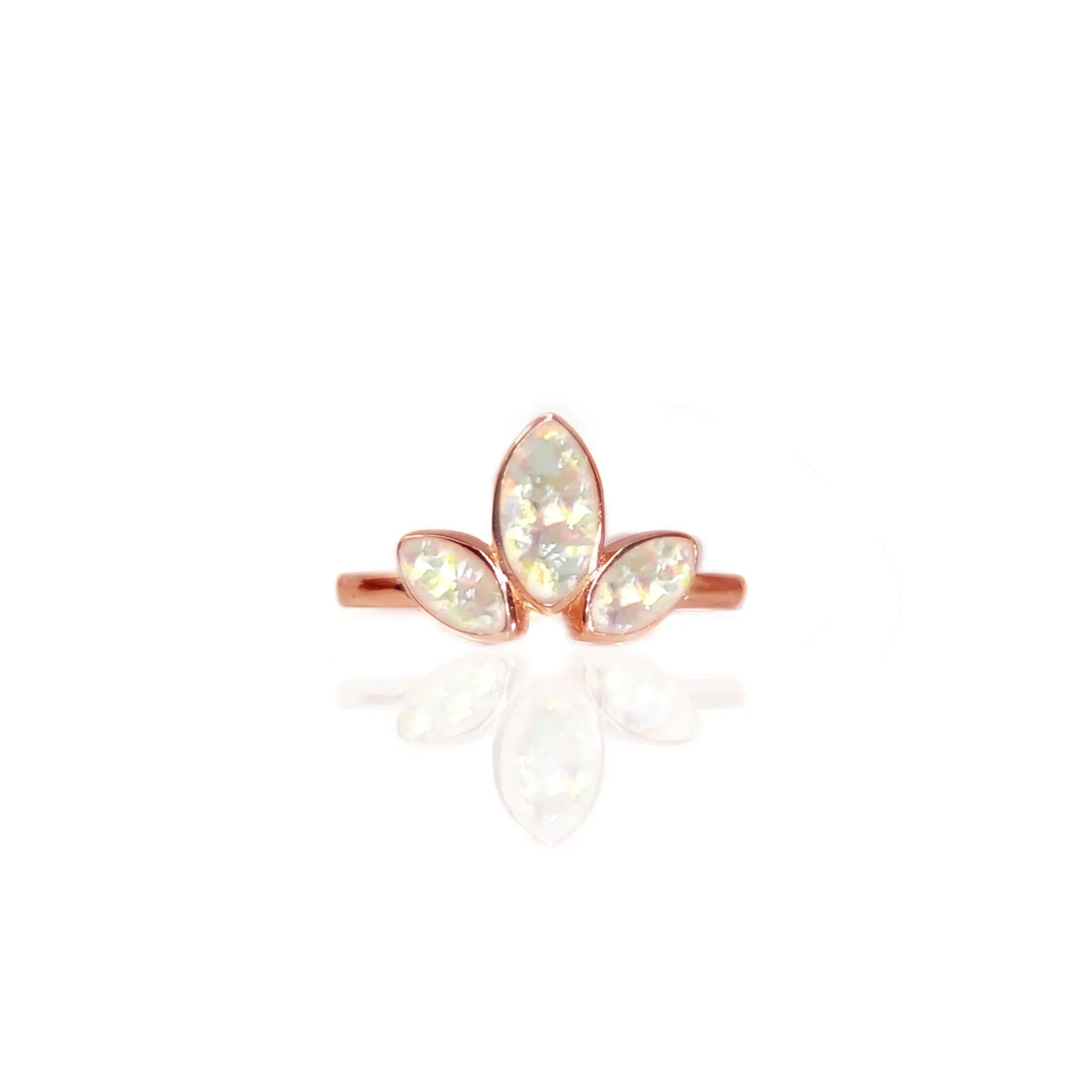Cloverleaf Ashes Ring - Memorial Jewelry for Loved Ones