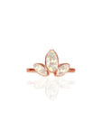 Cloverleaf Ashes Ring - Memorial Jewelry for Loved Ones