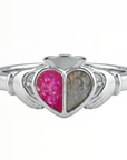 Claddagh: Solid Gold Ashes Ring Claddagh Ring