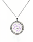 Heart of Love: Breastmilk & Baby Hair Necklace