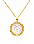 Heart of Love: Breastmilk & Baby Hair Necklace