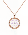 Heart of Love: Breastmilk & Baby Hair Necklace