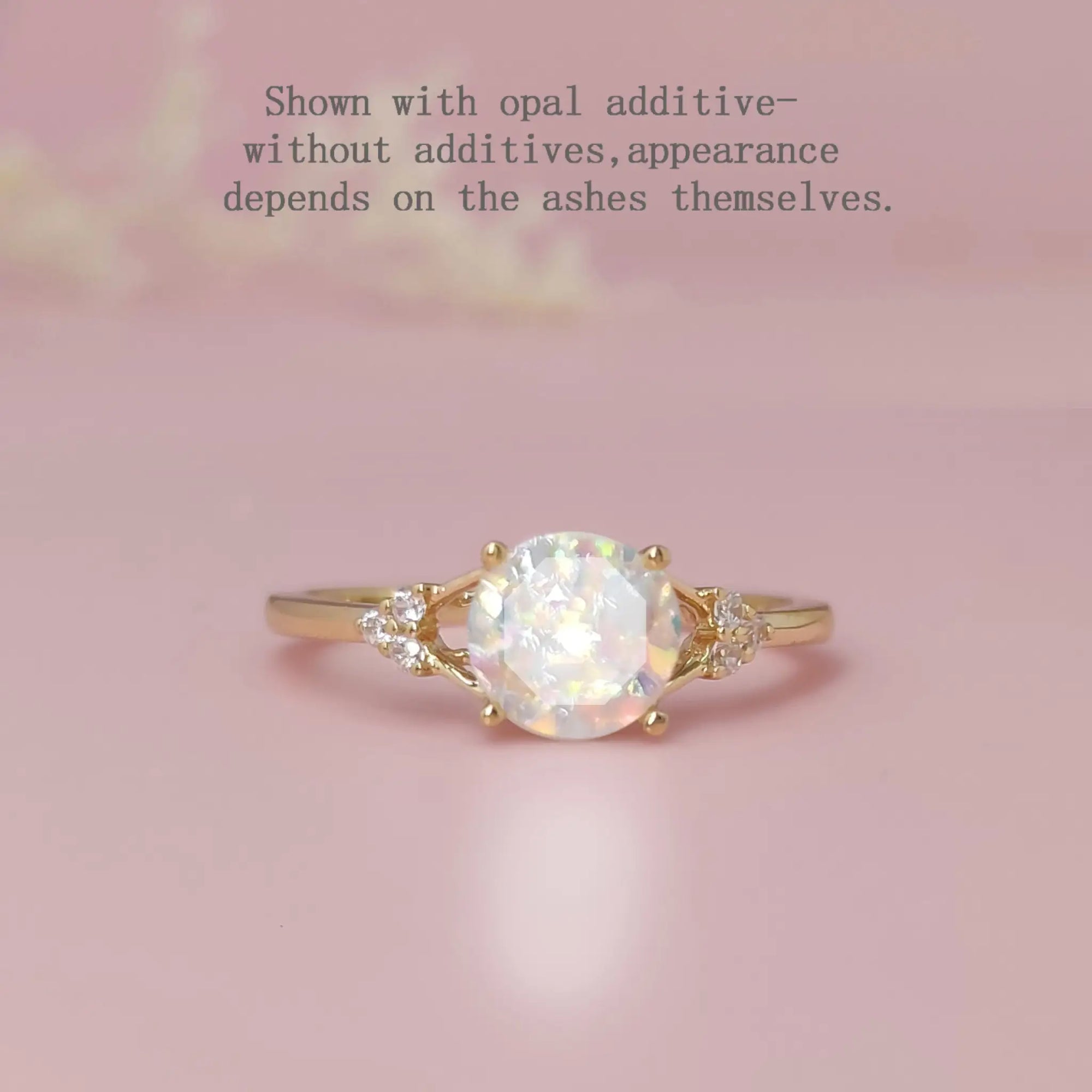 Elysian Glow Ashes Ring: Thoughtful Gift for Loved Ones