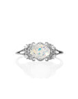 Enchanted Lace Ashes Ring: Forever in Your Heart