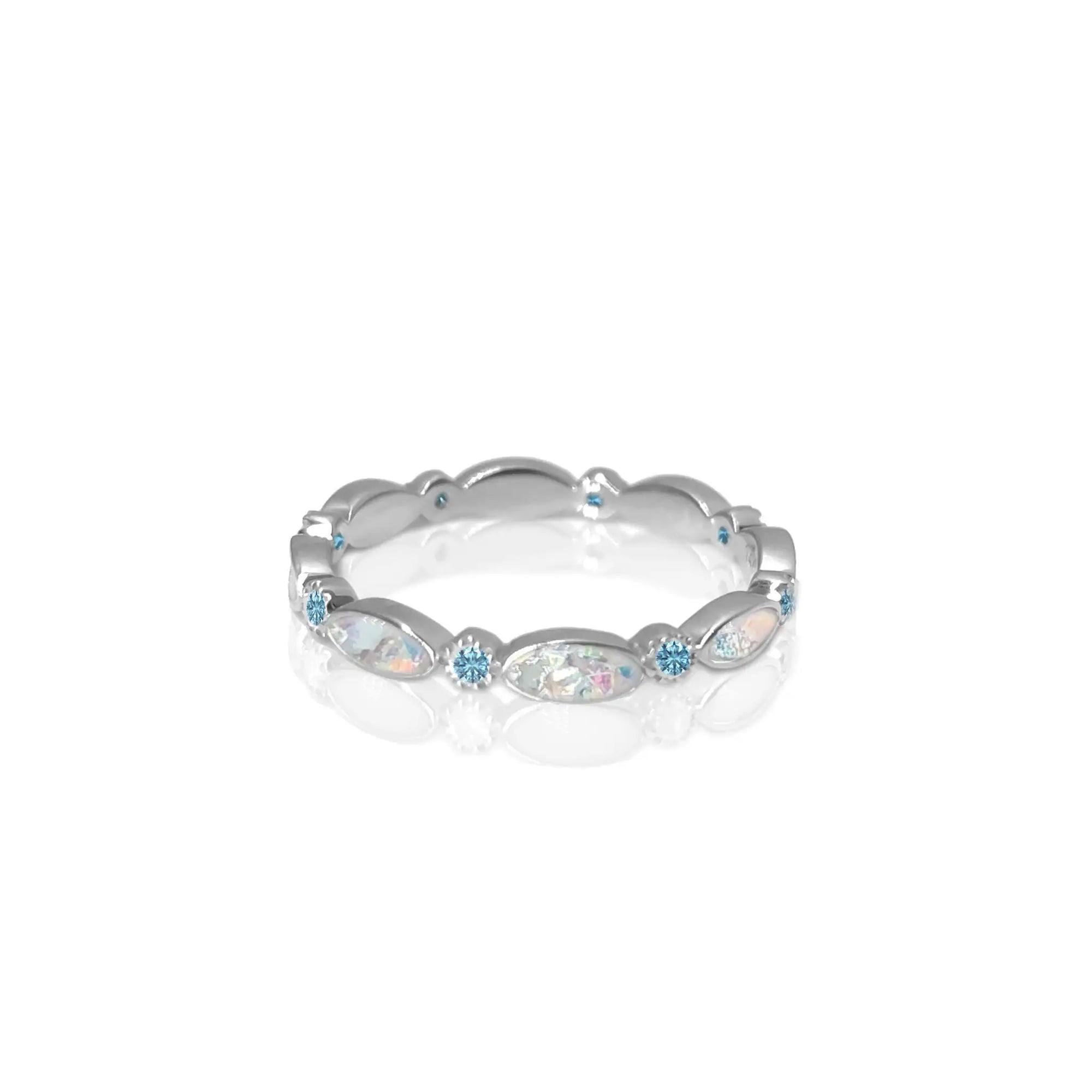 Handcrafted Birthstone Ashes Ring | Endless Love