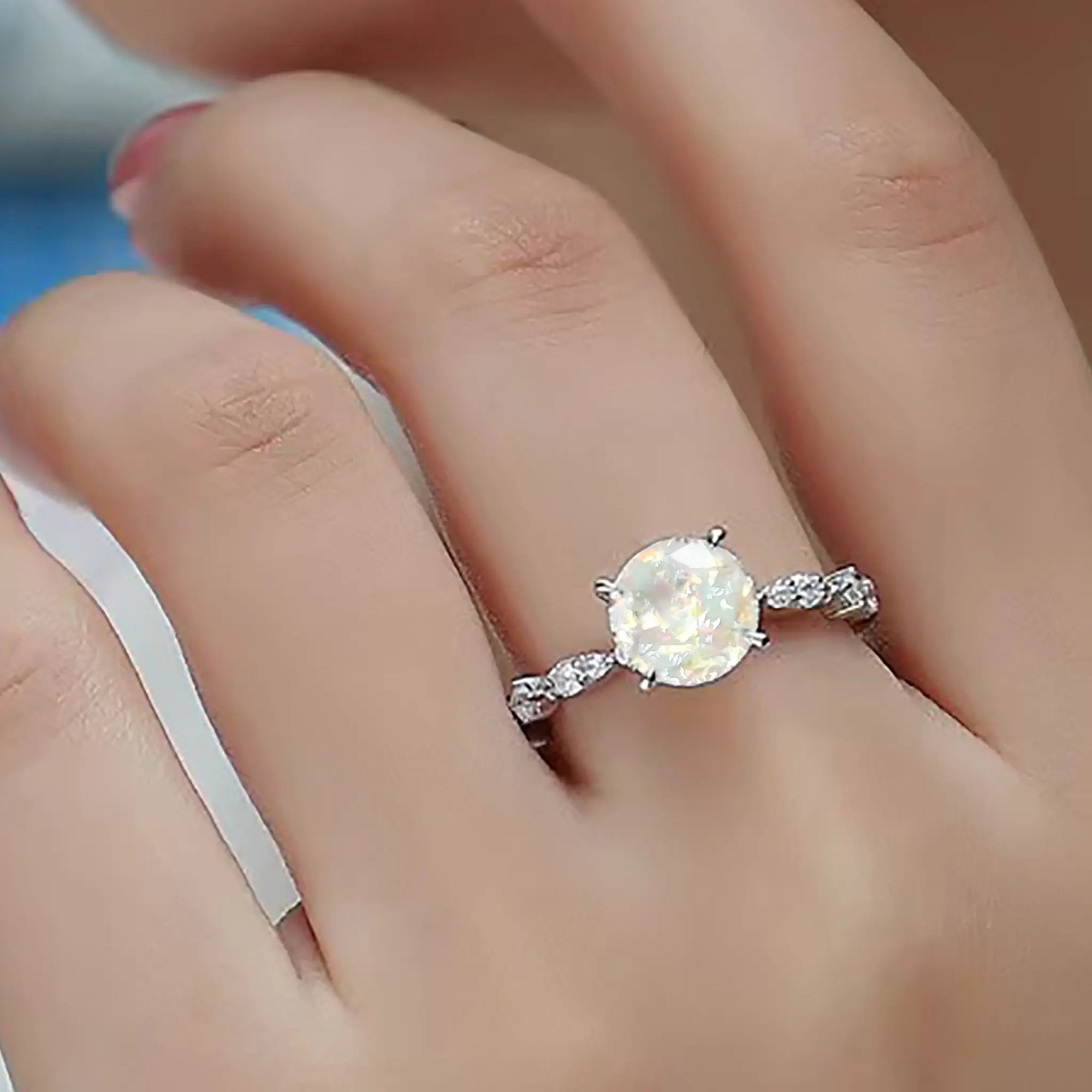 Handcrafted Eternal Bliss Ashes Ring for Cherished Memories